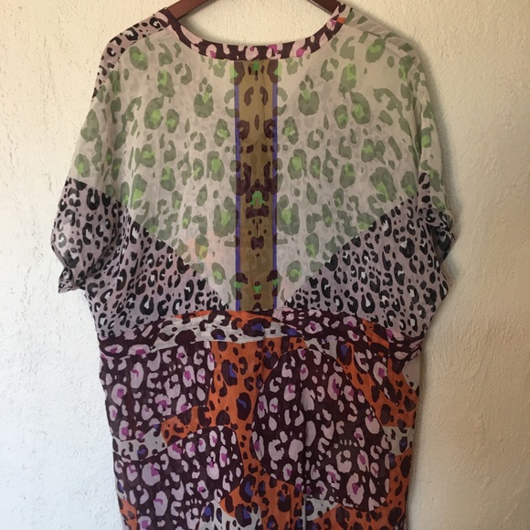 CAbi Escape Mixed Print Dress Size Medium - Picture 11 of 14
